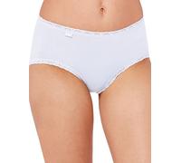 sloggi 24/7 Cotton Lace Midi, Slip, Mujer, Blanco (White), 38