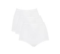 Sloggi 24/7 Cotton Maxi C3p Slip, Blanco (White), 48 Mujer