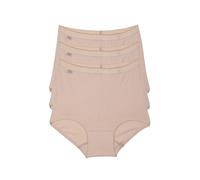 sloggi Basic+ Maxi 3P, Slip, Mujer, Beige (Skin), 58
