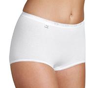 Sloggi, Basic+ Maxi 3p, Slip Mujer, Blanco (White), 46