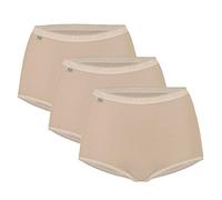 Sloggi, Basic+ Maxi 3p, Slip Mujer, Peau (Skin), 52