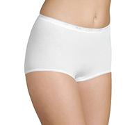 Sloggi Basic+ Slip Maxi Ropa interior para Mujer, Blanco (White), 48