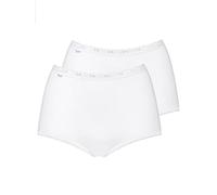 sloggi Basic+ Maxi 2P, Slip, Mujer, Blanco (White), 46