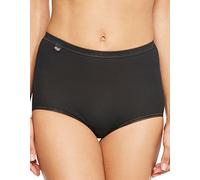 Sloggi Basic+ Maxi, Slip para Mujer, Negro, 48