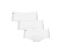 sloggi Basic+ Midi 3P, Slip, Mujer, Blanco (White), 38