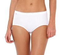 Sloggi Basic+ Midi 4p, Slip Mujer, Blanco (White), 50