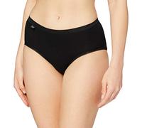 Sloggi, Basic+ Midi, Slip Mujer, Negro (Black), 42