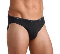 sloggi men, Basic Mini 2p, Slip Hombre, Negro (Black), 6