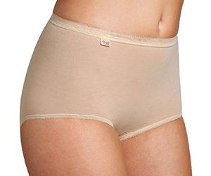 Sloggi Basic Plus Maxi 3P Slip para Mujer, Beige (Skin), 42