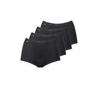 Sloggi Basic+ Slip Maxi Ropa interior para Mujer, Negro (Black), 52