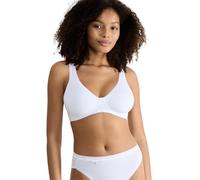 Sloggi Basic+ Soft Bra Sujetador, Blanco, 90D Mujeres