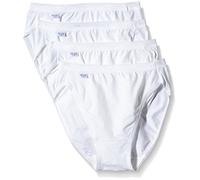 Sloggi Básico + Braga Alta Mujer de Algodón Braguitas Ropa Interior (4 Paquete)