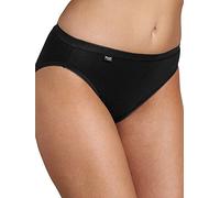 Sloggi Basic+ Tai 4p Ropa Interior, Negro, 42 para Mujer