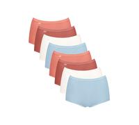 SLOGGI Braga 'Basic+' azul claro / mandarina / merlot / blanco XL EUR
