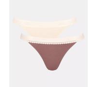 SLOGGI Braga 'GO' crema / marrón XXL-XXXL EUR