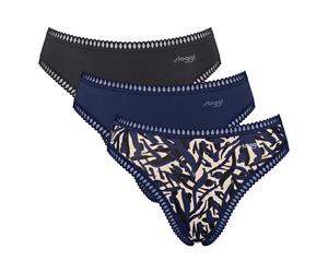 SLOGGI Braga 'Go Crush' beige / azul noche / gris claro / negro M EUR