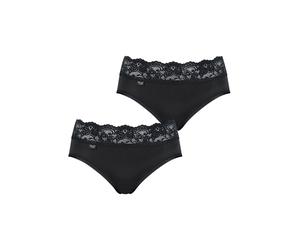 SLOGGI Braga ' Romance ' negro S-M negro