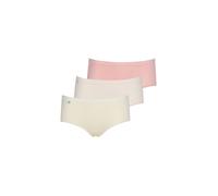 SLOGGI Bragas BASIC MIDI Pack de 3 Rojo/Amarillo rosa | 42
