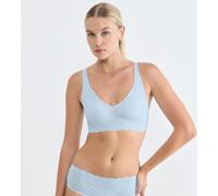SLOGGI Bralette ZERO FEEL BLISS. Color Azul Claro