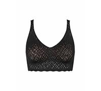 sloggi Mujer Zero Feel Bliss Bralette, Negro, L