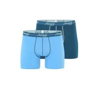 SLOGGI Calzoncillo boxer azul claro / petróleo / menta L-XL azul claro / petróleo / menta