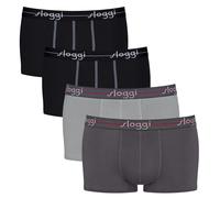 SLOGGI Calzoncillo boxer gris / negro XL EUR