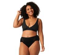 Sloggi Lote de 3 braguitas midi + 1 gratis SLOGGI Chic. Talla 42. Color Negro