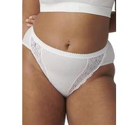 sloggi Chic Tai, Slip, Mujer, Blanco (White), 42