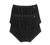 Control de Algodón Braga Maxi 2 Pack Negro, Blanco O Piel