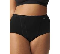 sloggi Control Maxi, Slip, Mujer, Negro (Black), 46