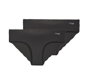 Sloggi Culote y bragas ZERO Microfibre 2.0 Hipster PACK DE 2 in Negro EU XL
