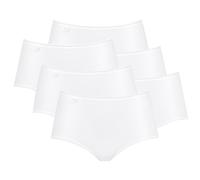 Sloggi Dama Slip Midi, Paquete De 6 - 24/7 Microfibra, Sólido