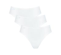 sloggi Women's sloggi 24/7 Microfibre Tai C3P Briefs, White, 42