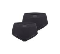SLOGGI Lote de 2 bragas maxi Double Comfort. Color Negro