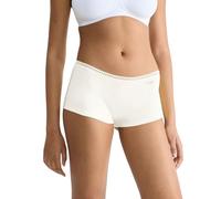 Sloggi Women's GO Crush Short C3P - Pantalones Cortos (Talla XS, 3 Unidades), Color Blanco, Silk White, XS