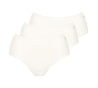 Sloggi Bragas Go Daily algodón midi Mujer Lote 3 Talla M Blanco