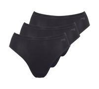 Lote de 3 bragas de algodón Go Daily Mujer Talla M. Color Negro