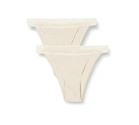Sloggi Go Ribbed R Tanga C2p Ropa Interior Mujer (Pack de 2)
