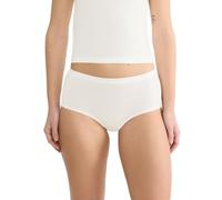 Sloggi Go Sense Highwaist 2p Calzoncillos, Silk White, XL (Pack de 2) Mujeres