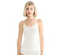 Sloggi GO Sense - Top de Espaguetis de Seda, Color Blanco, Silk White, L