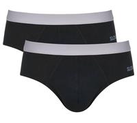 Sloggi Hombre Go ABC 2.0 Brief 2P, Negro