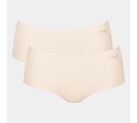 Sloggi Lote de 2 bóxer Zero Modal. Talla M. Color Beige
