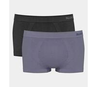 Sloggi Lote de 2 bóxers lisos. Talla L. Color Negro