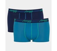 SLOGGI Lote de 2 bóxers Start. Color Azul Marino + Azul