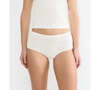 SLOGGI Lote de 2 braguitas altas GO SENSE. Color Blanco
