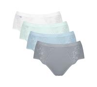 SLOGGI Lote de 3+1 gratis - bragas culotte SLOGGI CHIC MIDI. Color Lote azul