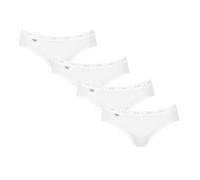 SLOGGI Lote de 3 bragas + 1 gratis mini basic. Color Blanco