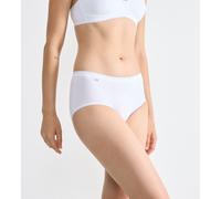 SLOGGI Lote de 3 bragas midi Basic. Color Blanco