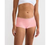 SLOGGI Lote de 3 braguitas de algodón Go Crush. Color Rose + Rose clair + Imprimé rose