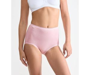 SLOGGI Lote de 4 braguitas Maxi Basic+. Color MARINO + CELESTE + BLANCO + ROSA